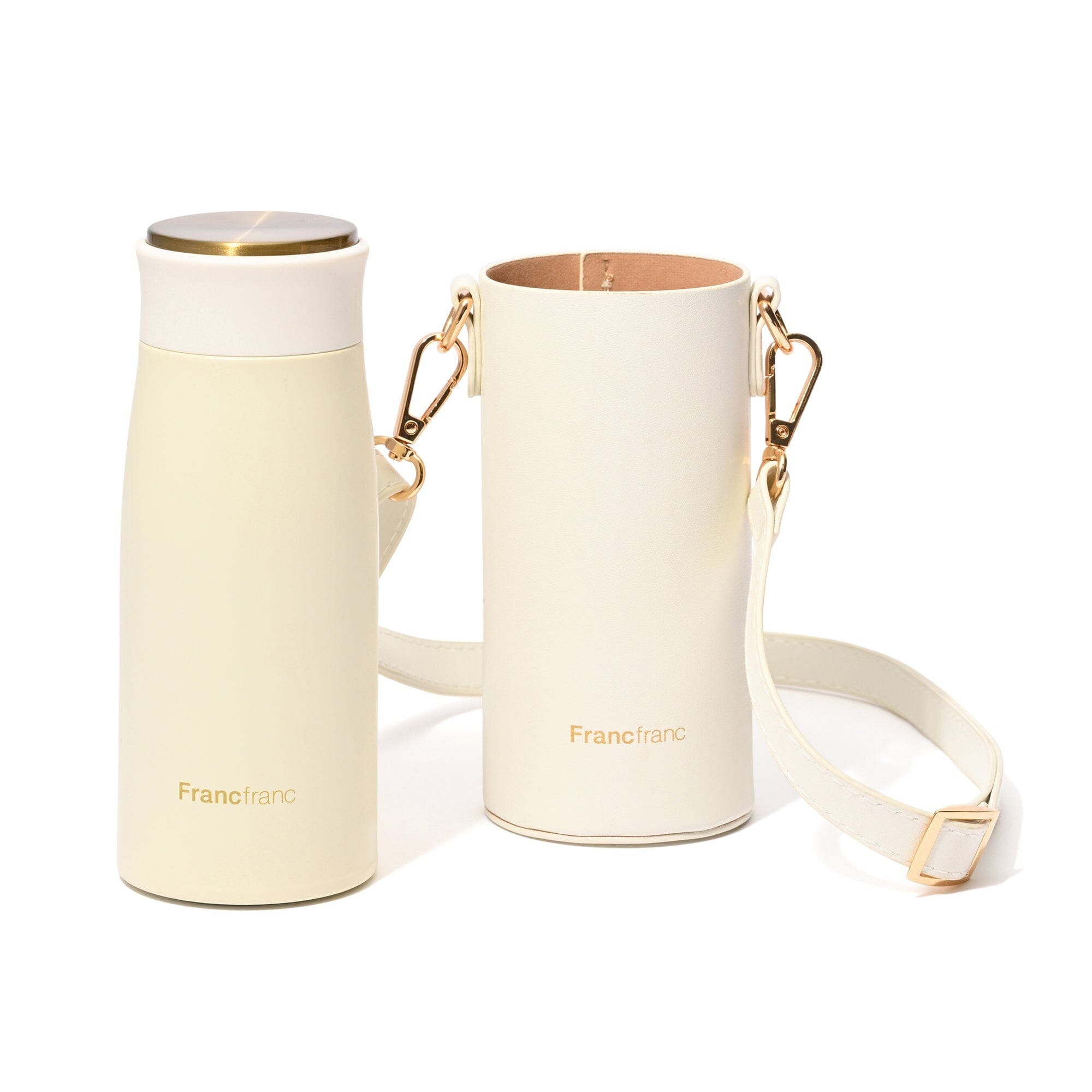 Matte Stainless Steel Bottle Set 350Ml White