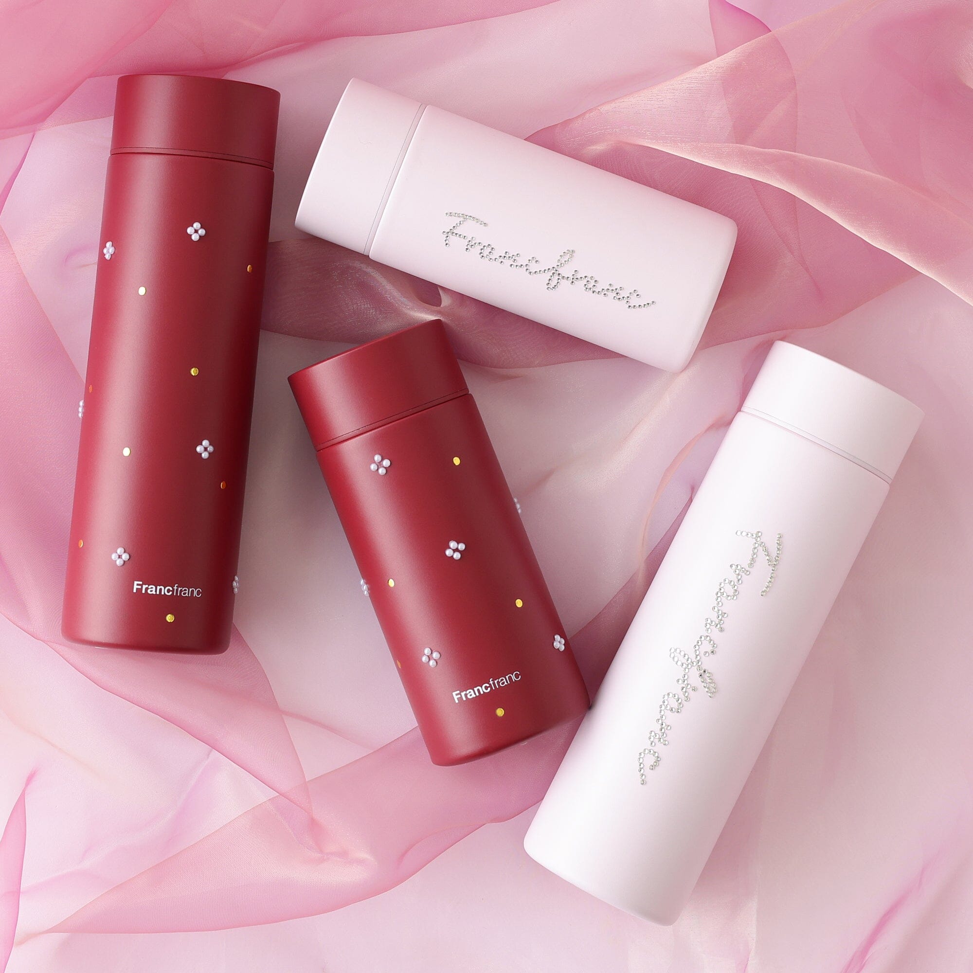 Pearl Stainless Steel Bottle 350Ml Pink