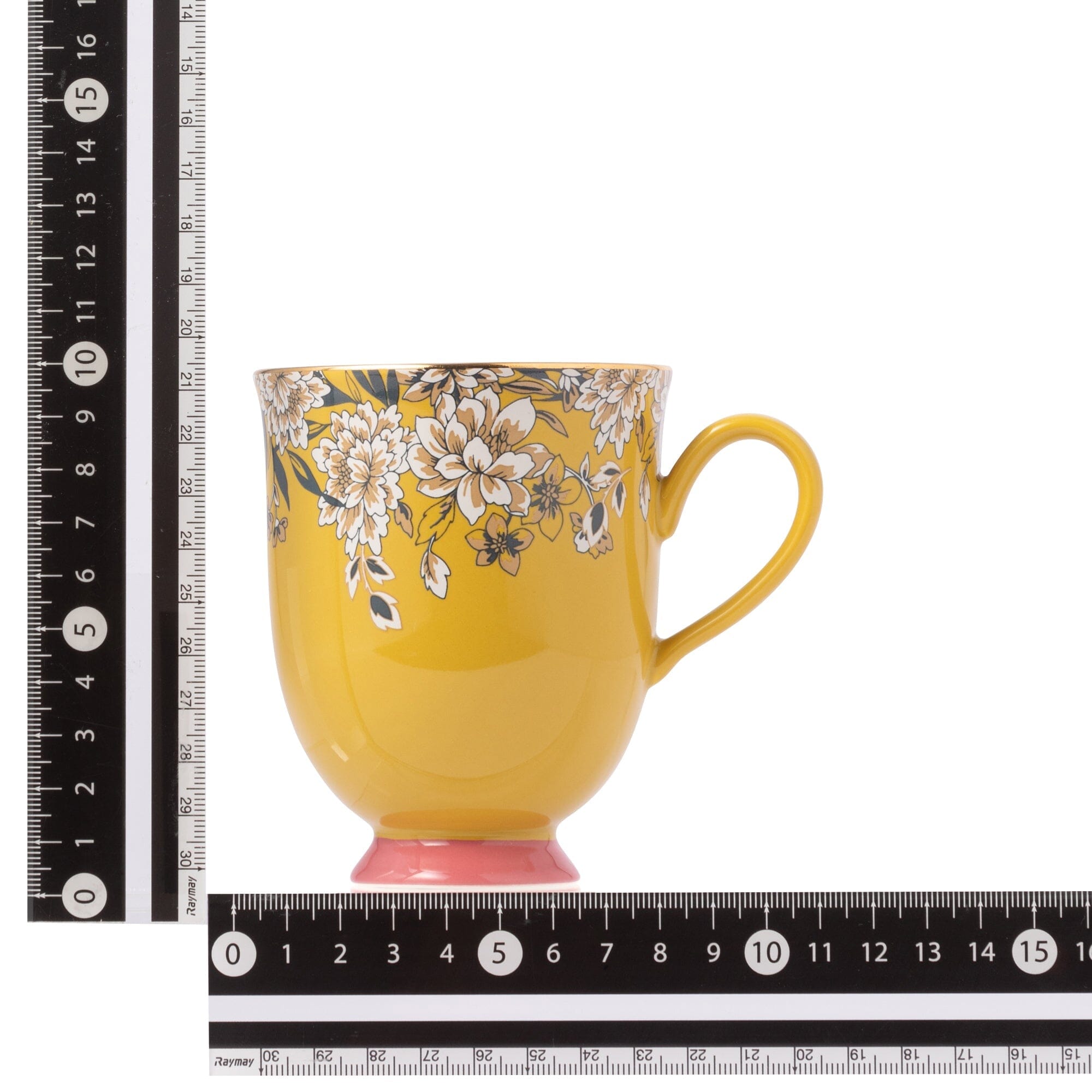 Chinoiserie Mug  Yellow