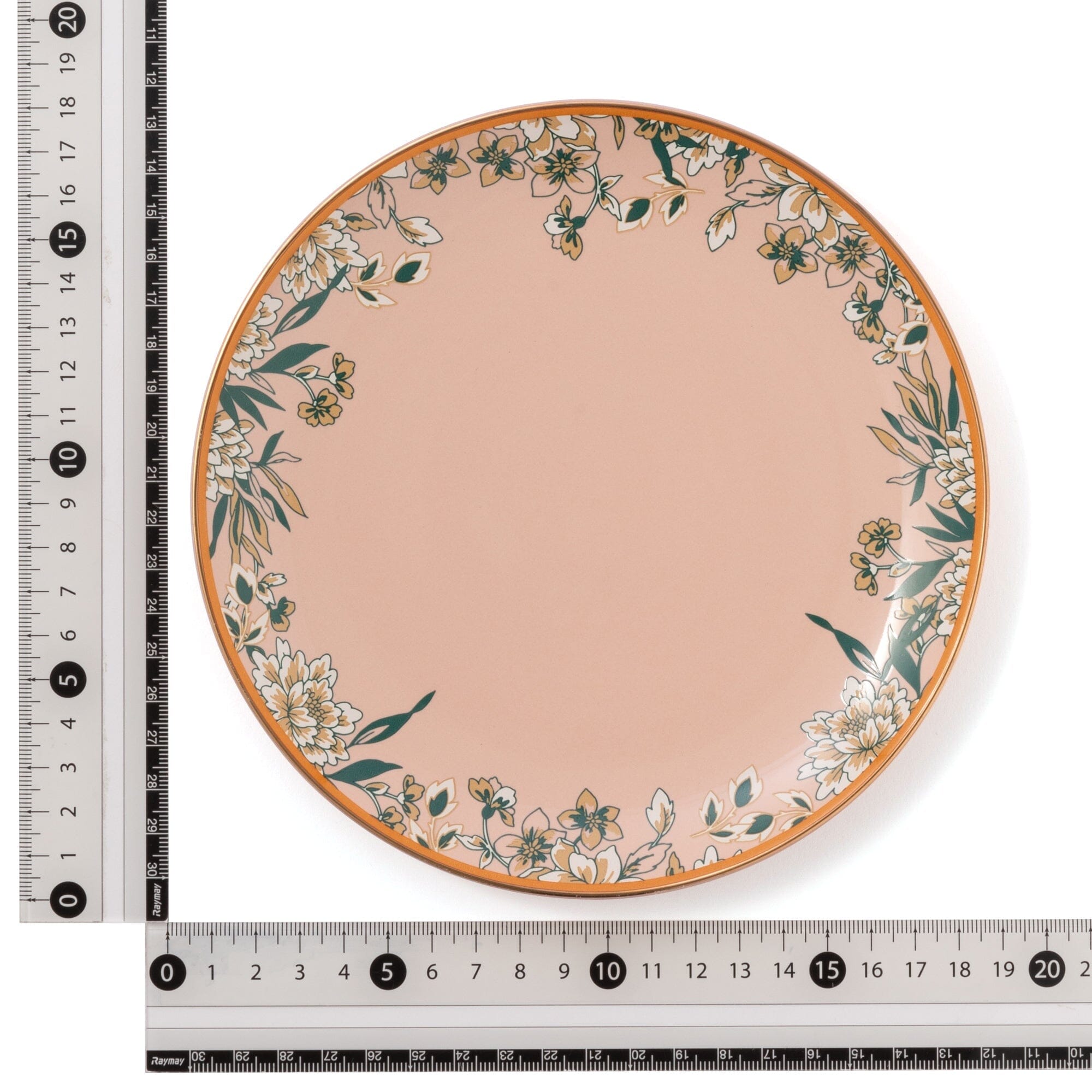 Chinoiserie Plate  Pink