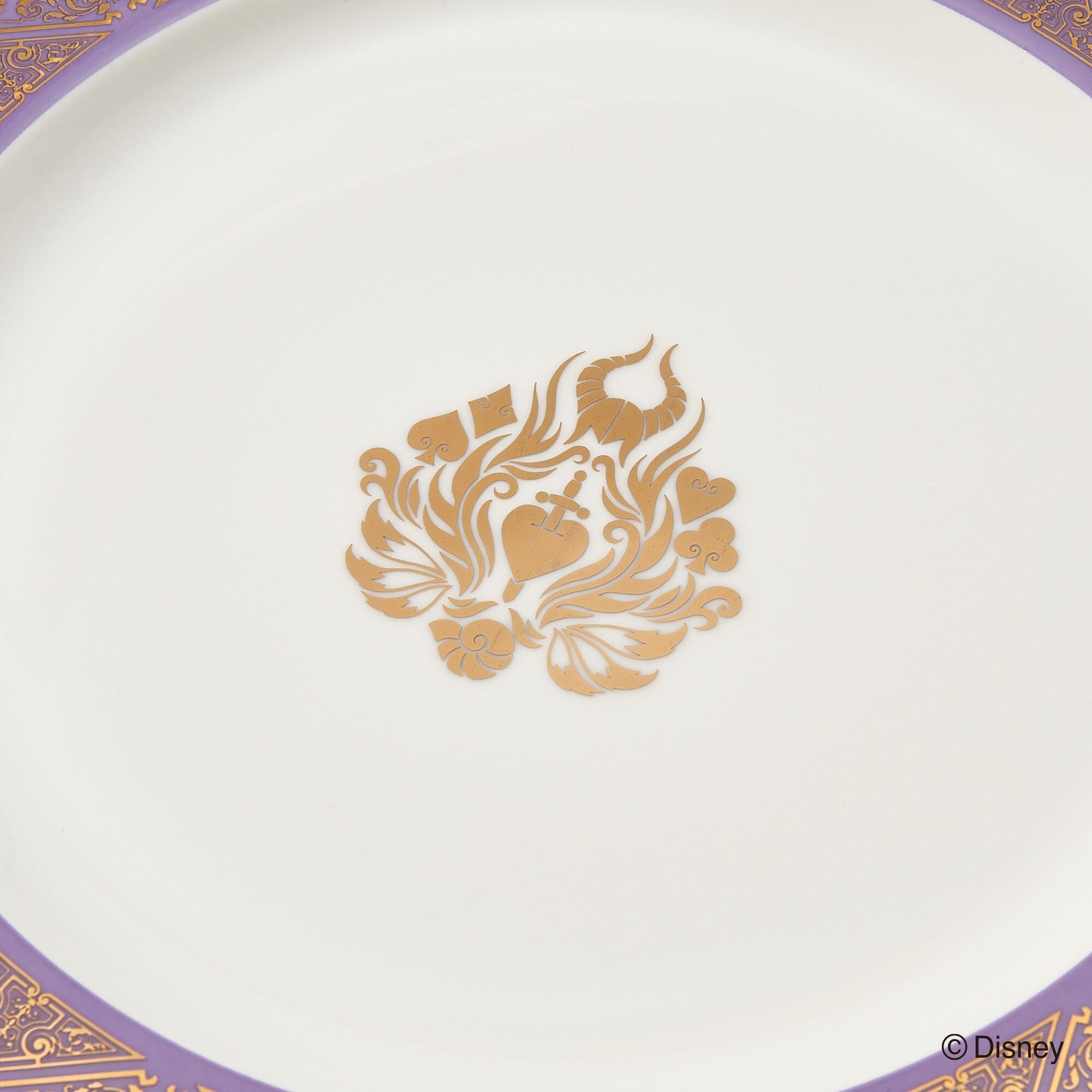 Disney Villains Night Plate  Purple