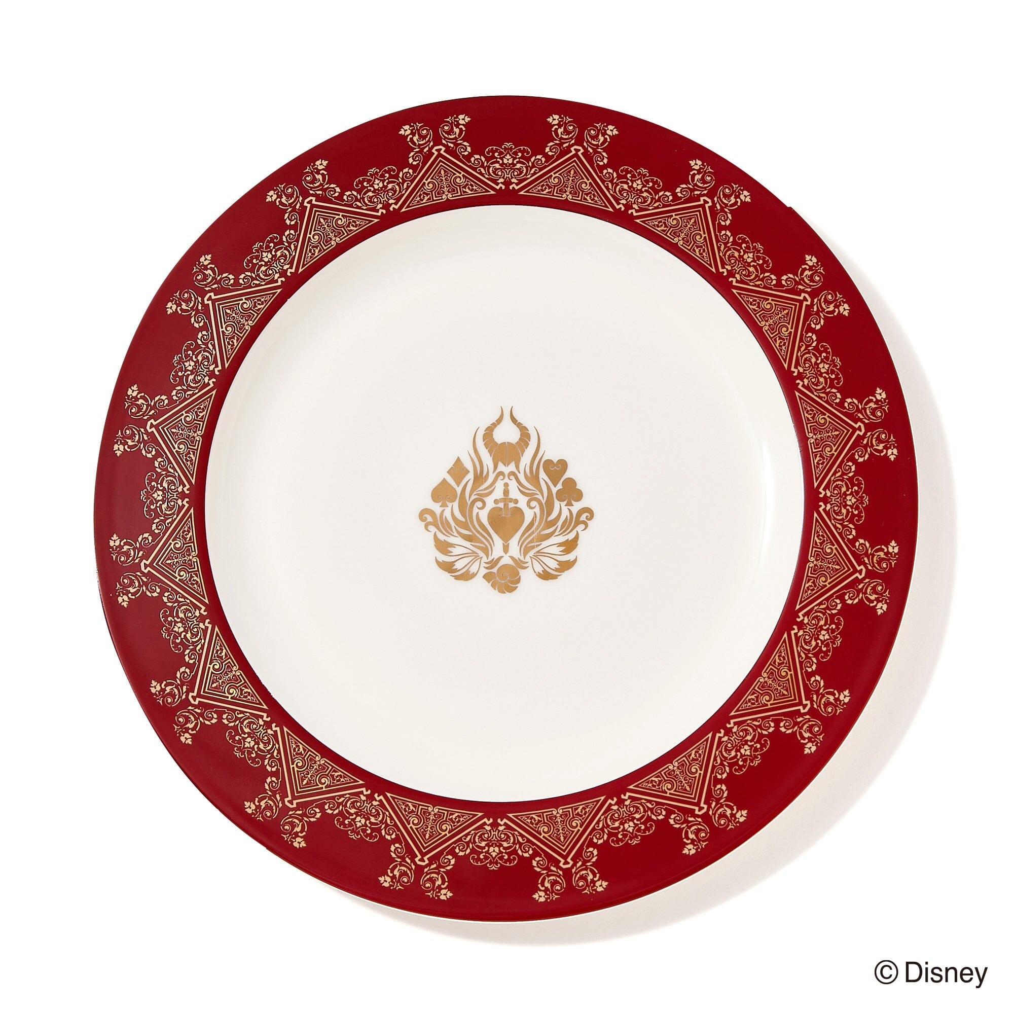 Disney Villains Night Plate Red