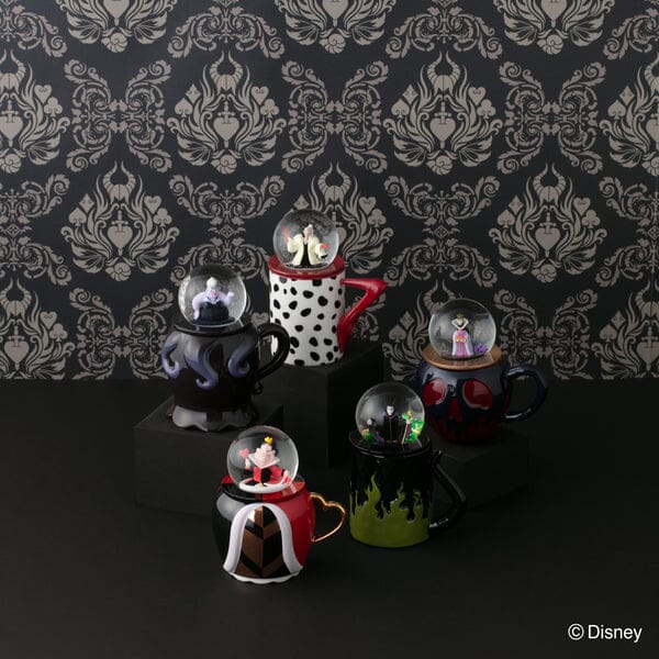 Disney Villains Night Mug & Snow Globe Queen of Hearts