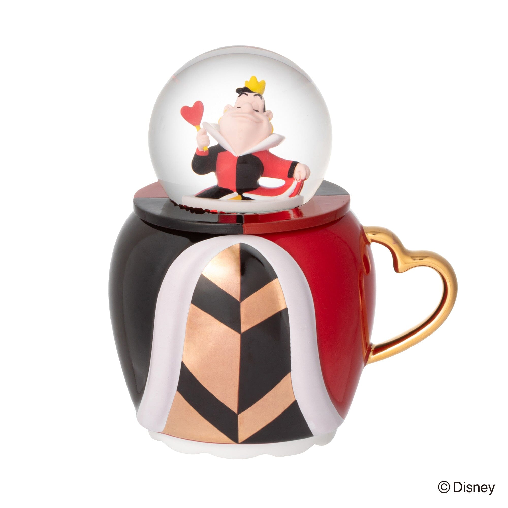 Disney Villains Night Mug & Snow Globe Queen of Hearts