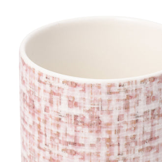 Tweed Mug Pink