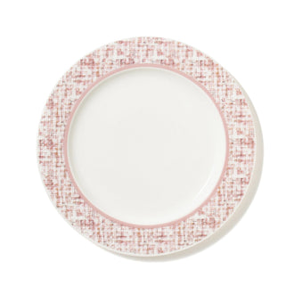 Tweed Plate Small Pink