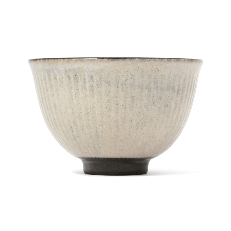 Mino Large Bowl Shinogi Ivory