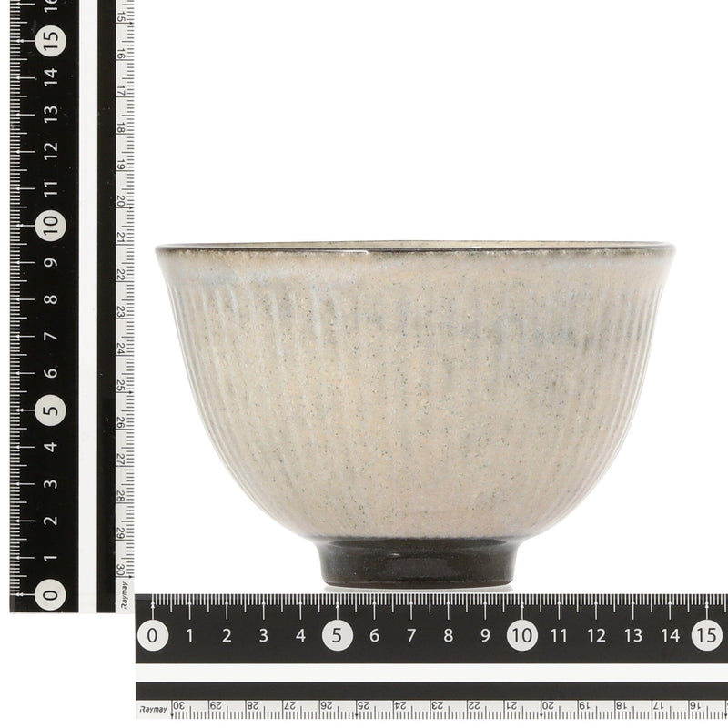 Mino Large Bowl Shinogi Ivory