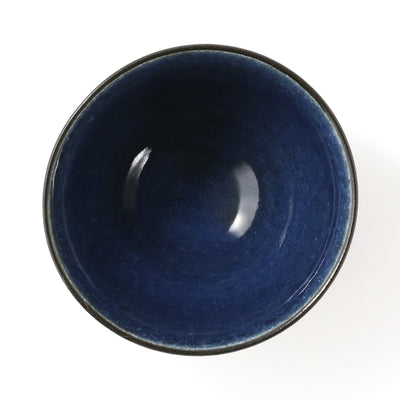 Mino Large Bowl Shinogi Blue