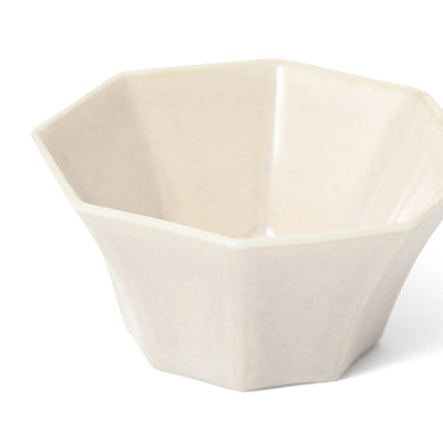 Mino Mini Bowl Octagon Ivory