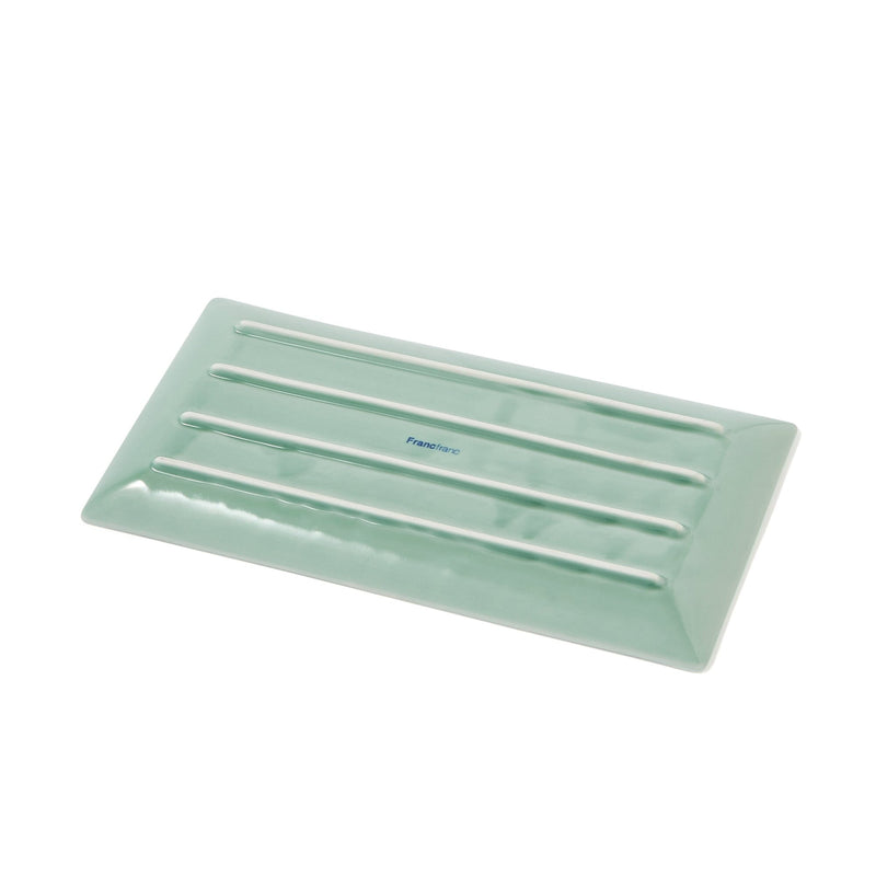 Mino Rectangular Plate Medium Green