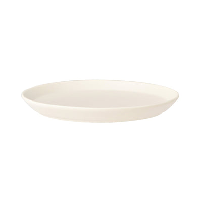 Soup Cup & Plate With Spoon Ivory