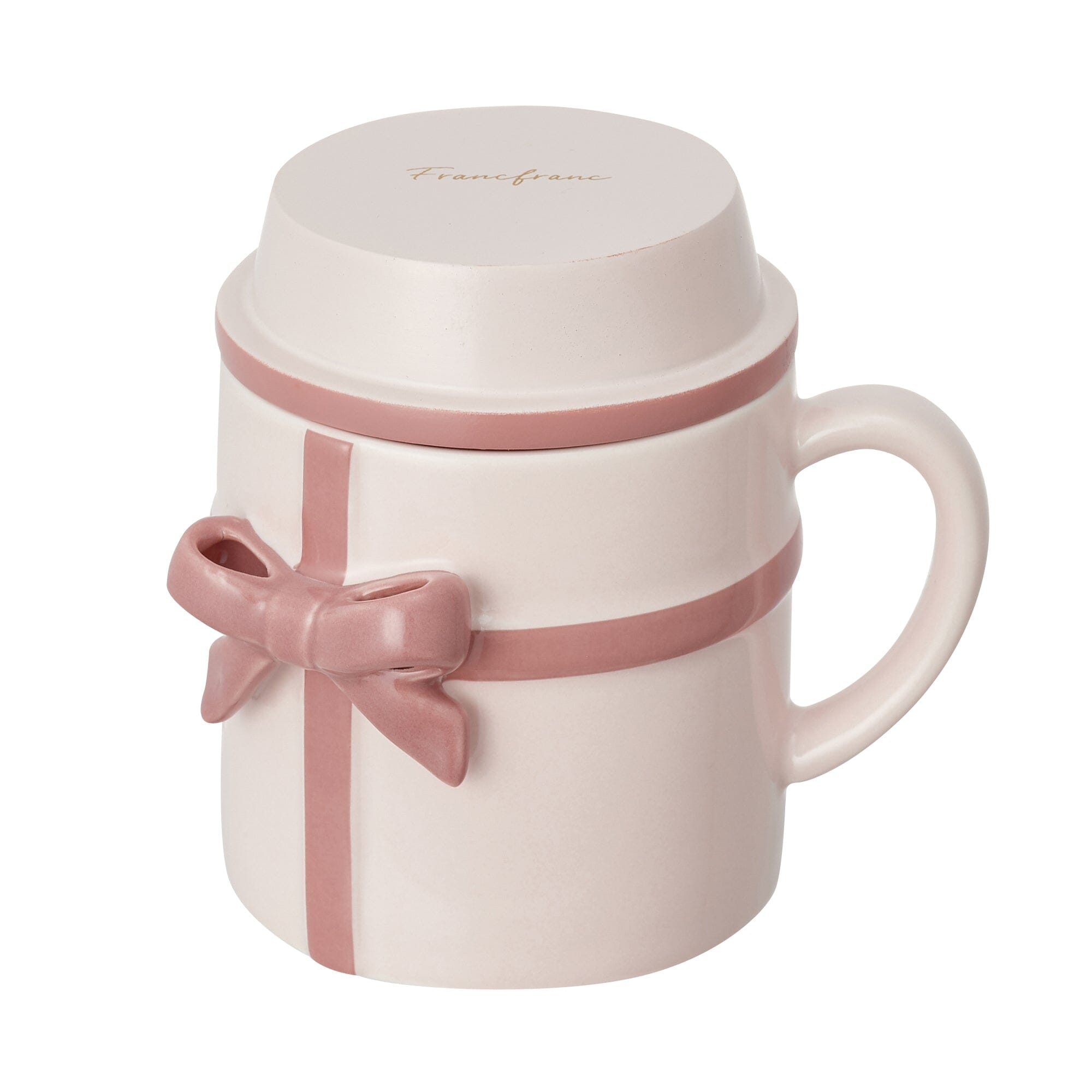 Ribbon Mug & Snow Globe Pink