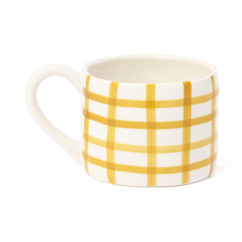 Hand Paint Mug Yellow