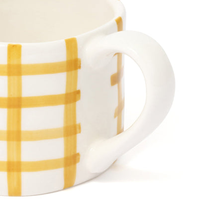 Hand Paint Mug Yellow