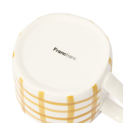 Hand Paint Mug Yellow