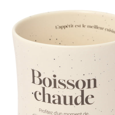 Le Cafe Mug Ivory