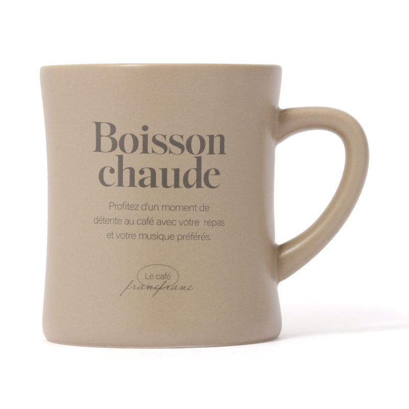 Le Cafe Mug Brown