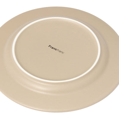 Le Cafe Plate SS Brown