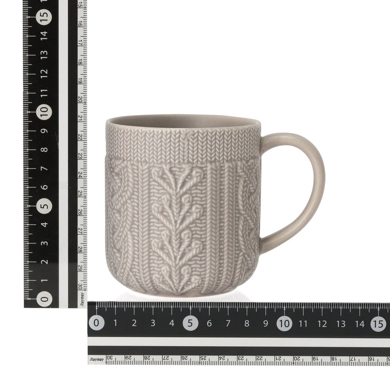 Knit Mug Brown