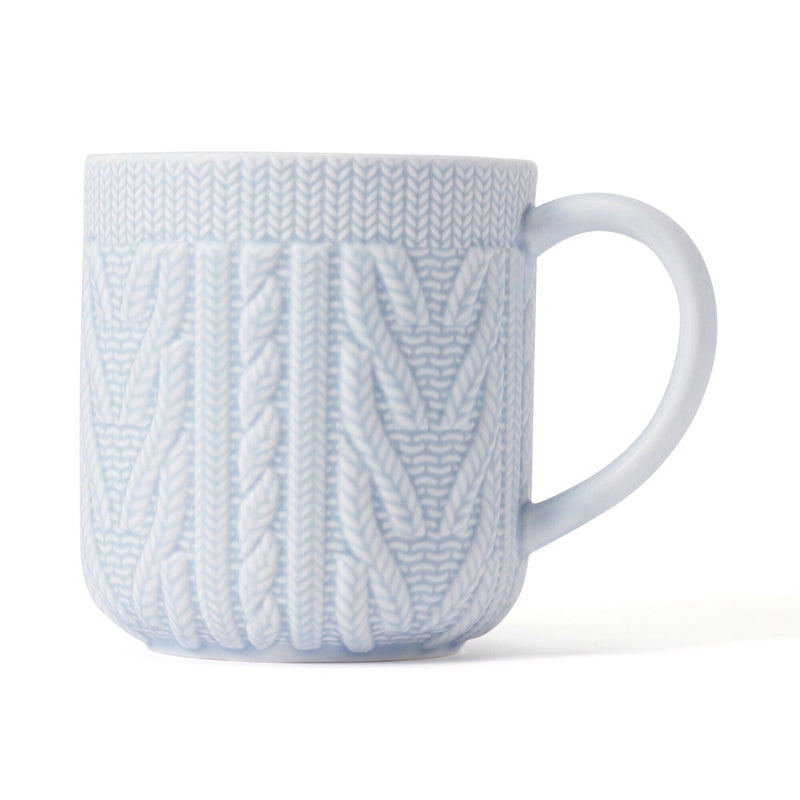 Knit Mug Blue