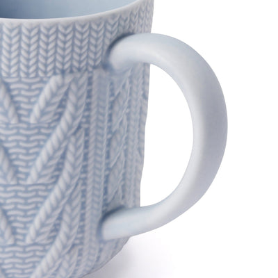 Knit Mug Blue