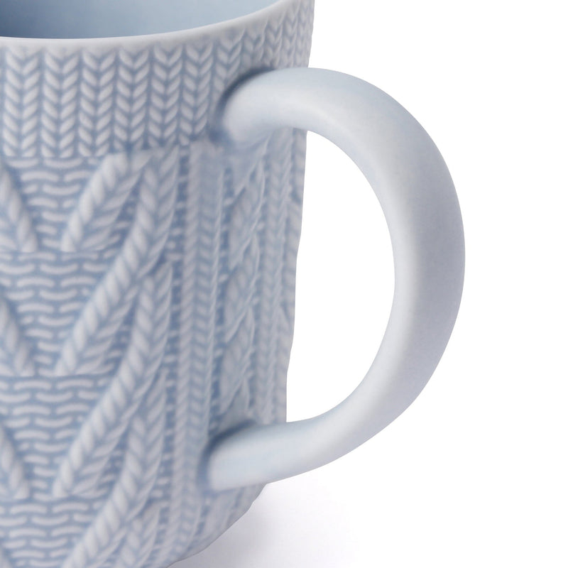 Knit Mug Blue