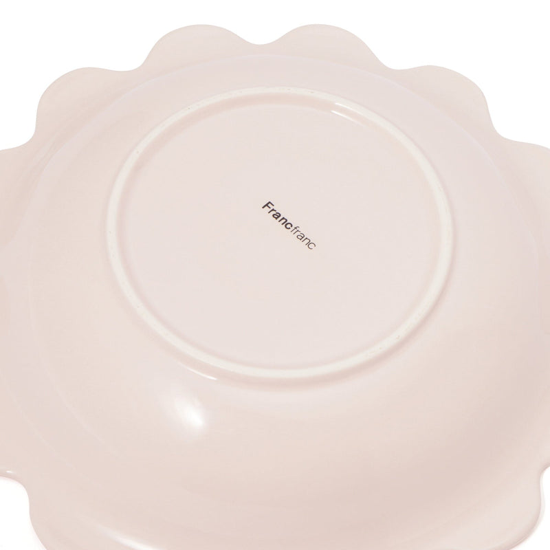 Uneune Deep Plate Large Pink