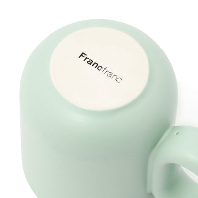 Plump Mug & Coaster Green