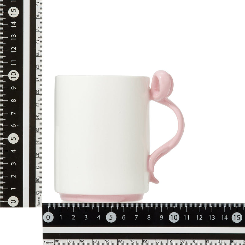 Ribbon Mug Pink