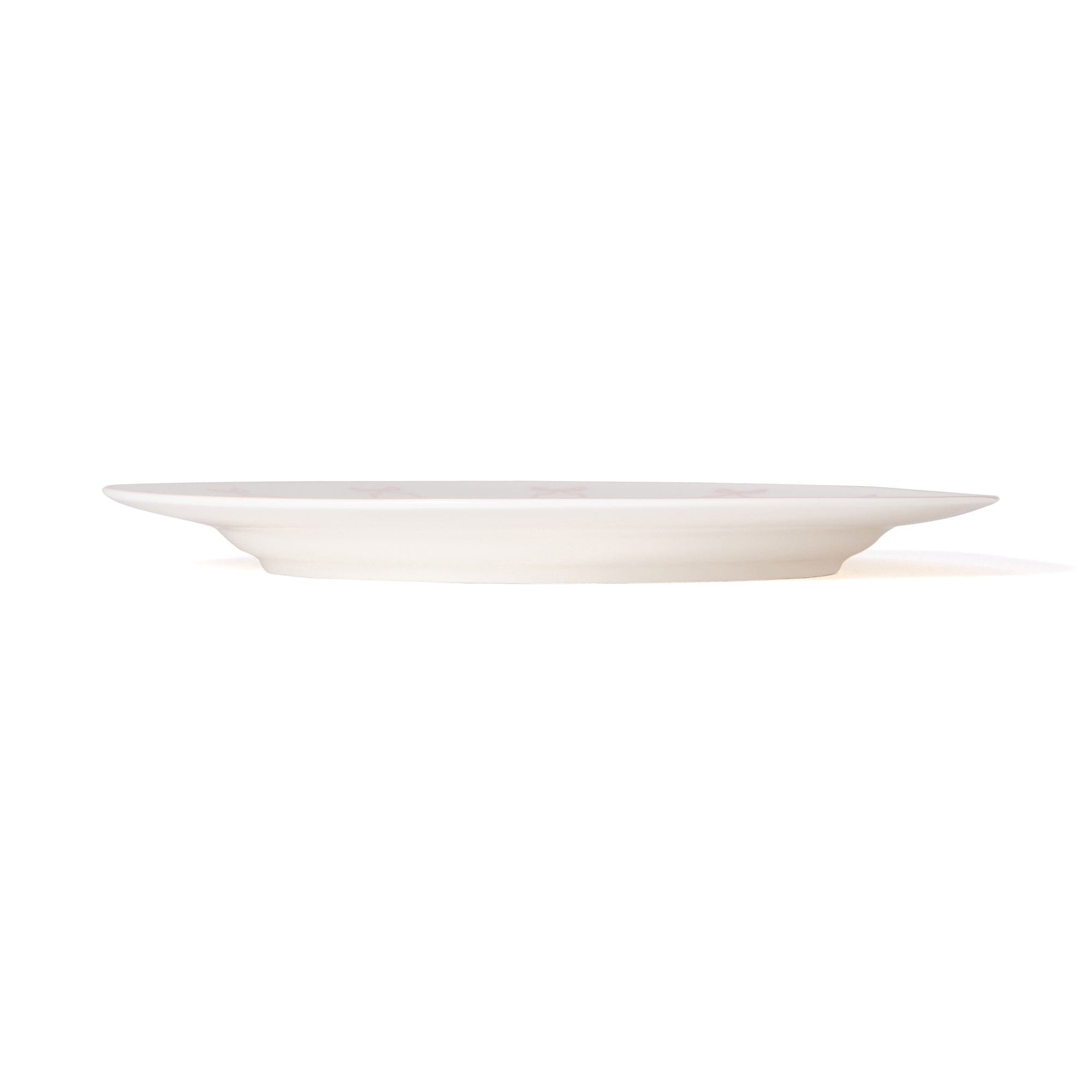 Ribbon Plate Medium Pink