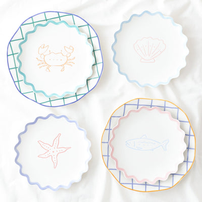 Craft Touch Plate Shell Medium Blue