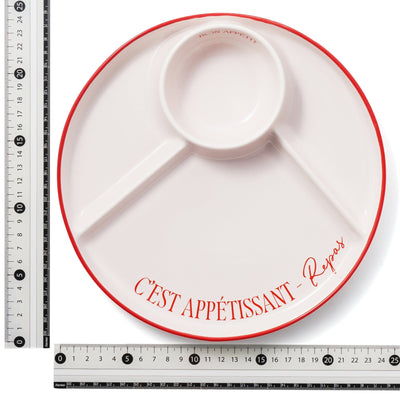 Pastemon Divided Plate Pink