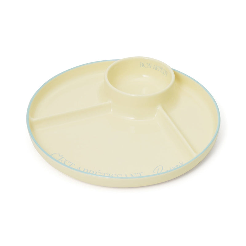 Pastemon Divided Plate Yellow