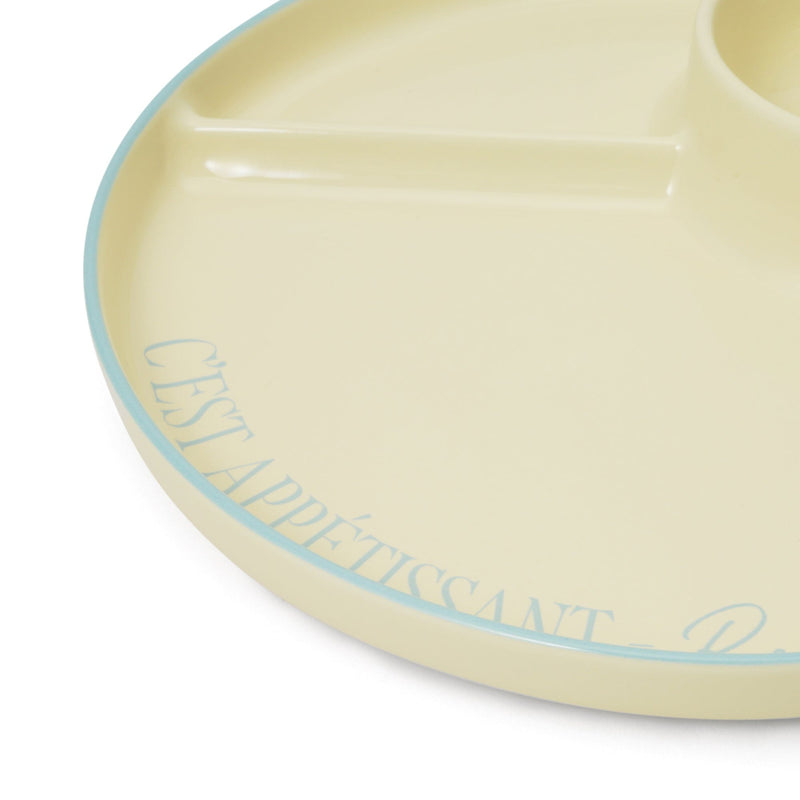 Pastemon Divided Plate Yellow