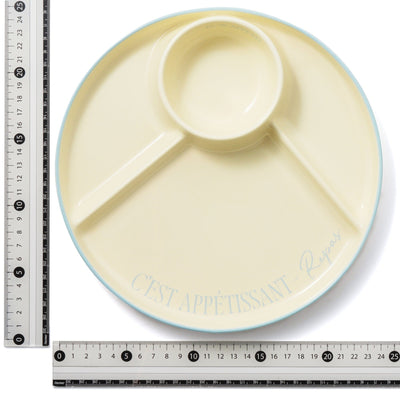Pastemon Divided Plate Yellow