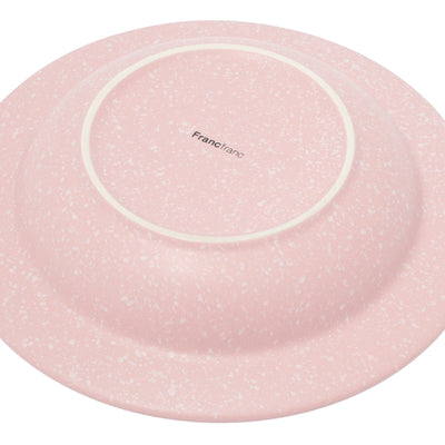 Splatter Deep Plate Pink