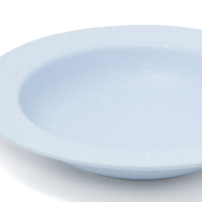 Splatter Deep Plate Light Blue