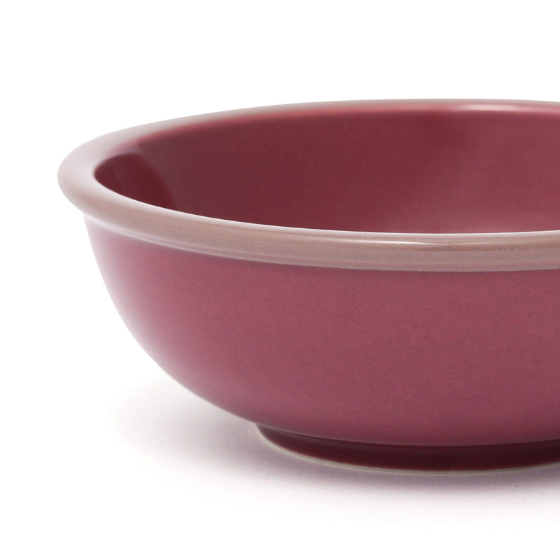 Bicolor Rim Bowl Small Red