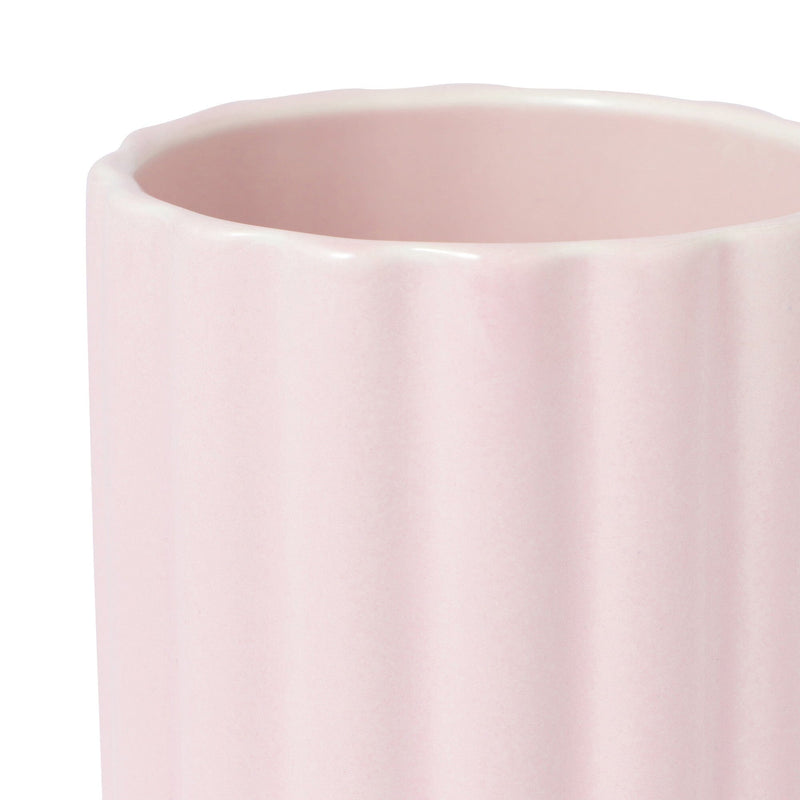 Scalloped Steaming Cup Pink