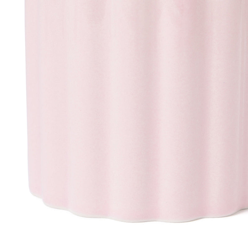 Scalloped Steaming Cup Pink