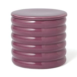 Scalloped Steaming Cup Red