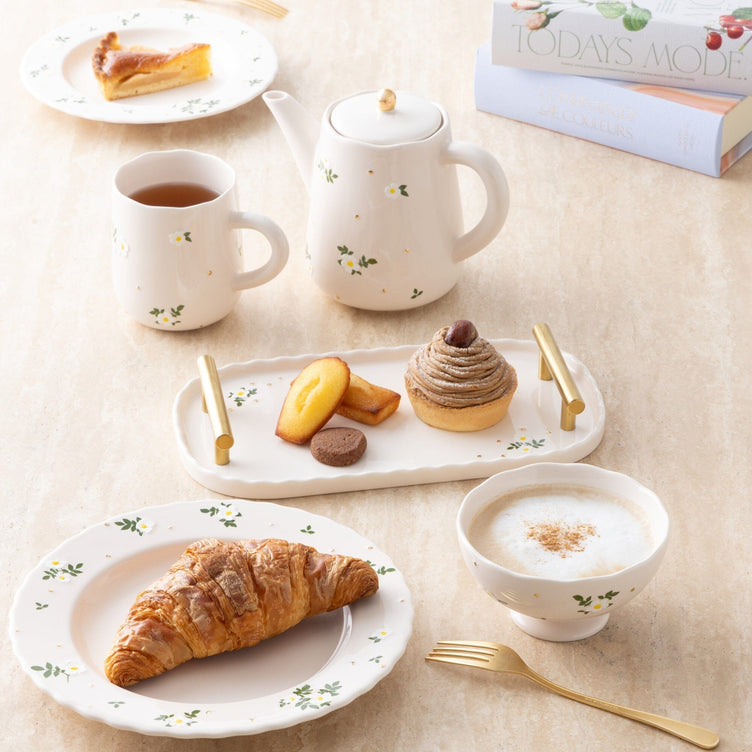 Fleuron Mug Ivory