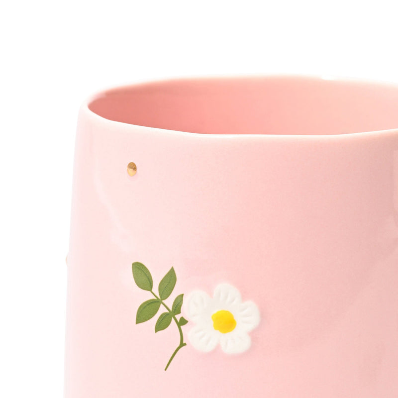 Fleuron Mug Pink