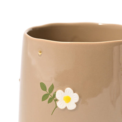 Fleuron Mug Brown