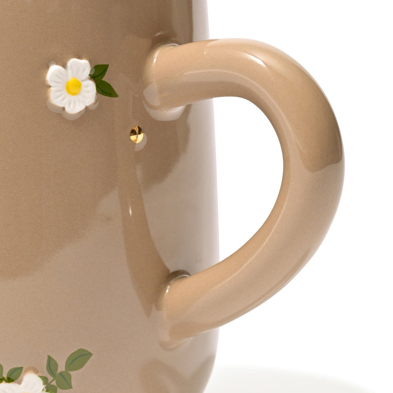 Fleuron Mug Brown