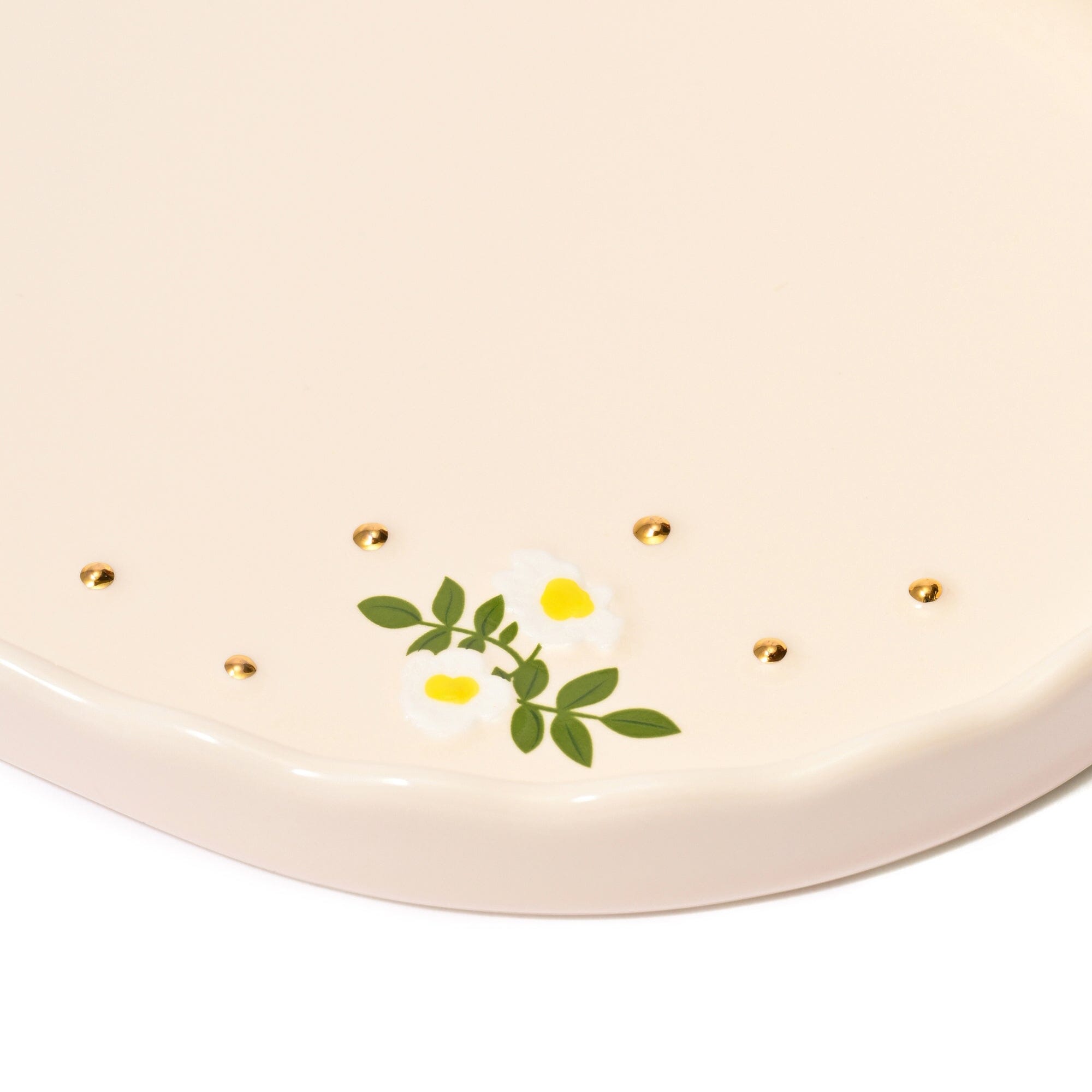 Fleuron Cafe Set Ivory