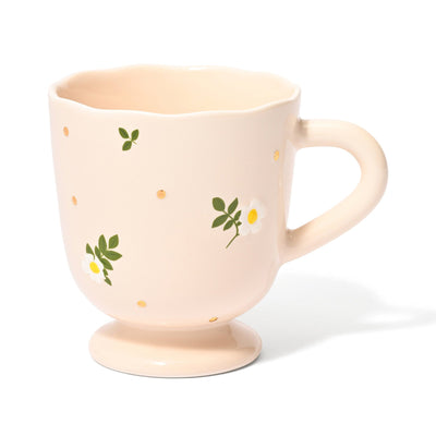 Fleuron Cafe Set Ivory