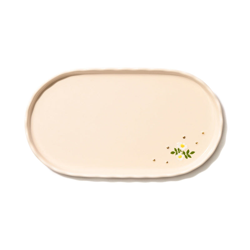 Fleuron Cafe Set Ivory