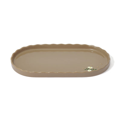 Fleuron Cafe Set Brown